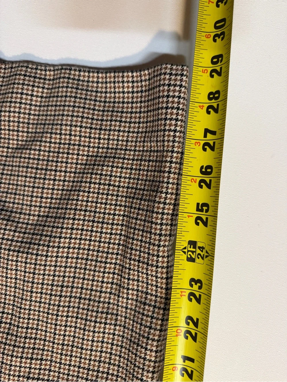 Banana Republic‎ Men’s Tan and Black Micro-Check Chinos